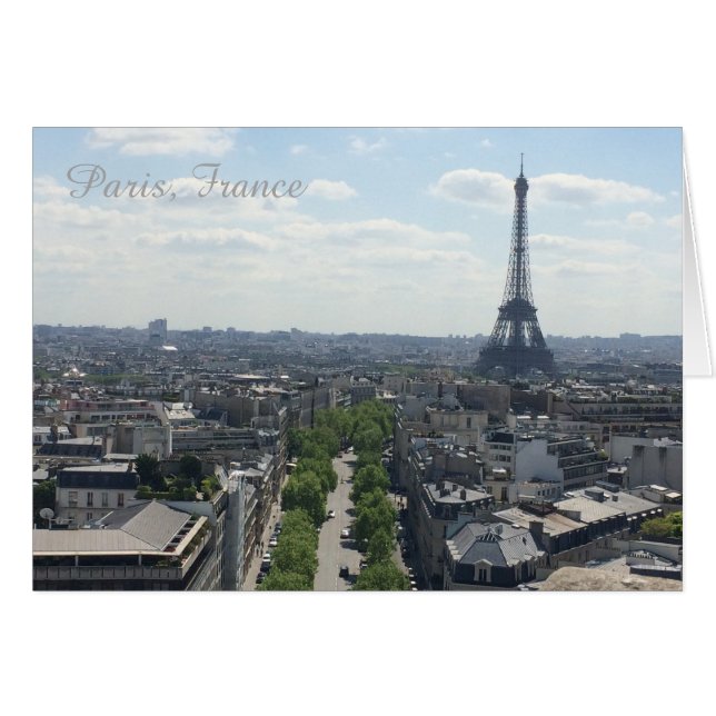 Torre Eiffel Francia de París (Anverso (Horizontal))