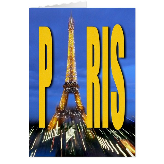 Torre Eiffel París Francia (Frente)