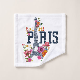 Torre Eiffel Paris Shirt Salut Flowt Paris Fra