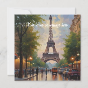 Torre Eiffel París Viajes Arte Retro Vintage Nombr