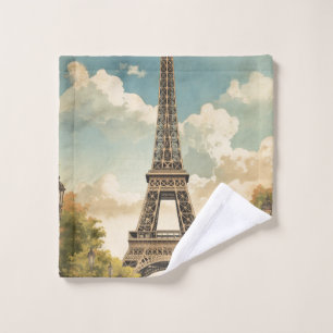 Torre Eiffel París Viajes Estilo Vintage Arte Retr