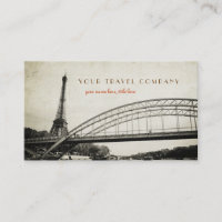 Torre Eiffel - tarjeta de visita
