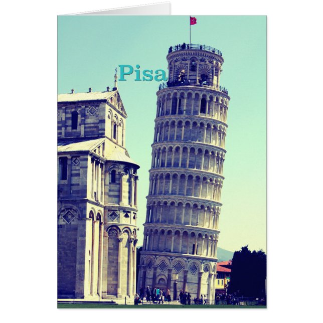 Torre inclinada de Pisa (Frente)