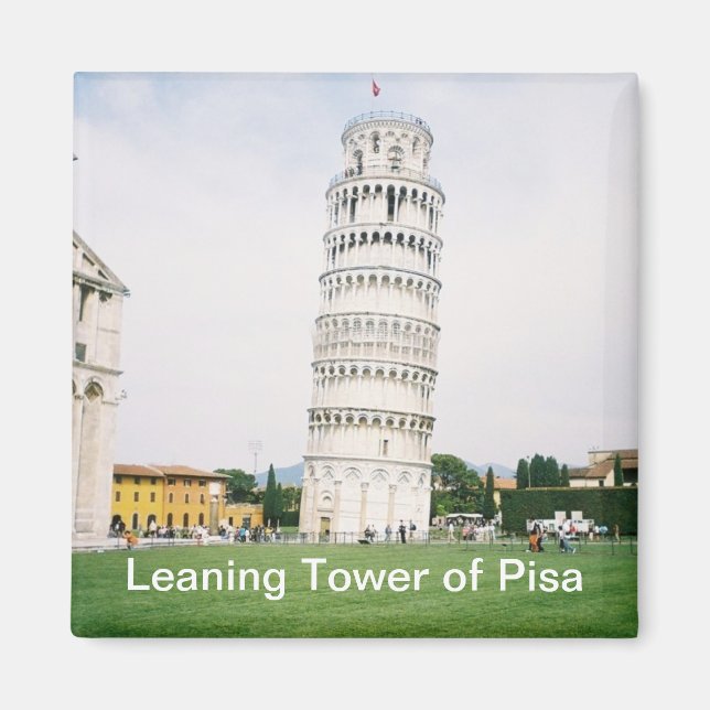 Torre inclinada del imán cuadrado de Pisa (Frente)