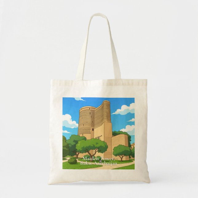 Torre Maiden - Bolsa Tote (Frente)