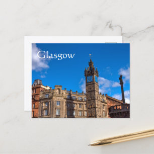 Torre Tolbooth, Glasgow Cross, Glasgow Tarjeta pos