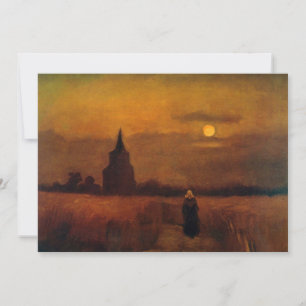 Torre vieja en los campos de Vincent van Gogh