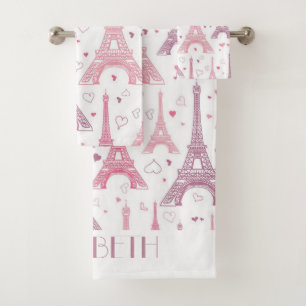 Torres Eiffel y corazones personalizados