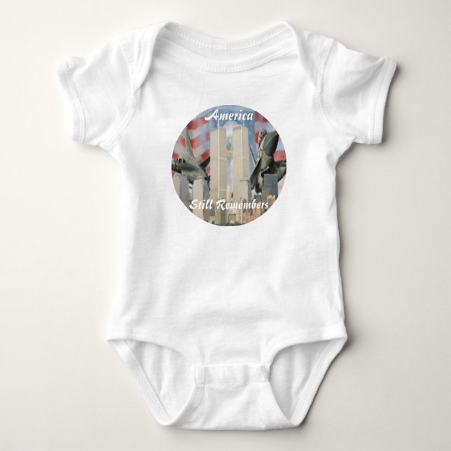 Torres gemelas 9/11 Remembran Camisa (Anverso)