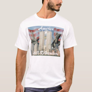 Torres gemelas 9/11 Remembran Camisa