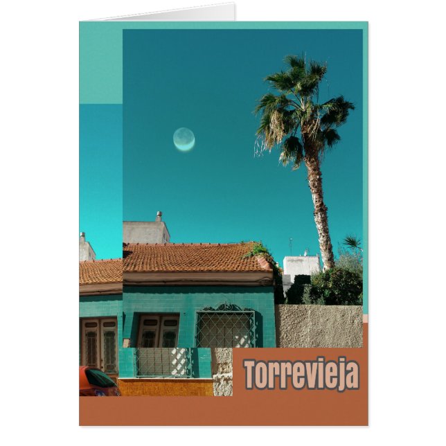 Torrevieja en Naranja y Turqoise (Frente)