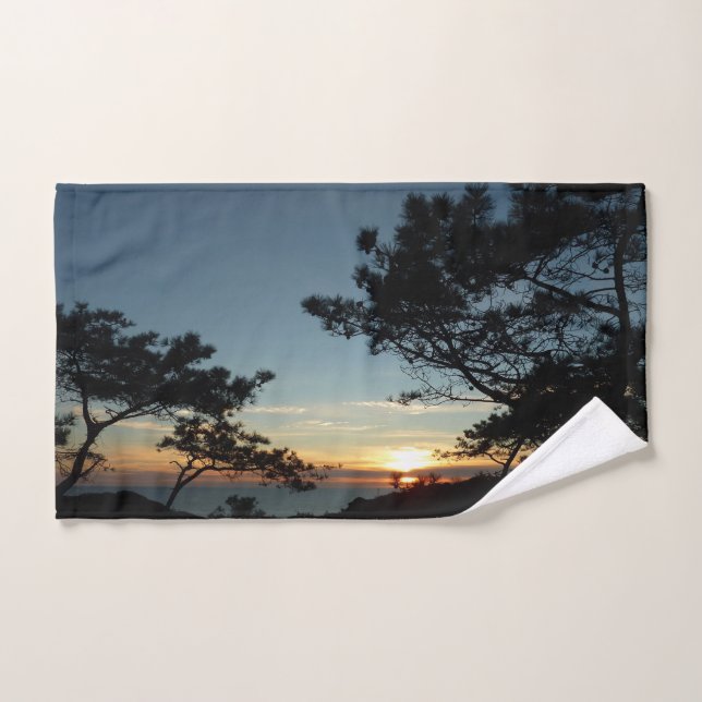 Torrey Pine Sunset III California (Toalla de mano)