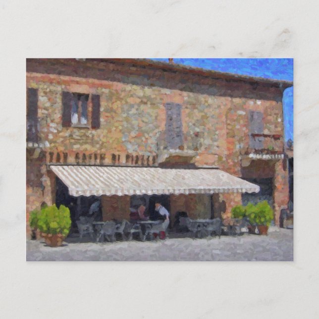 Torrita di Siena, postal toscana (Anverso)