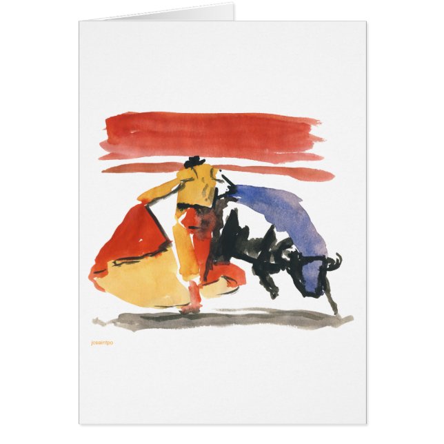 torro y torrero (Frente)