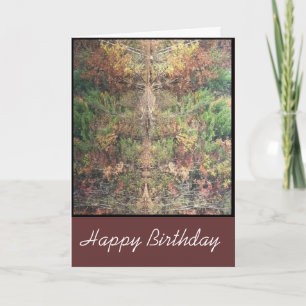 Torsión de la tarjeta de cumpleaños de la