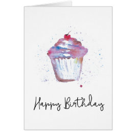 Torta acuarela, salpicaduras, guión moderno