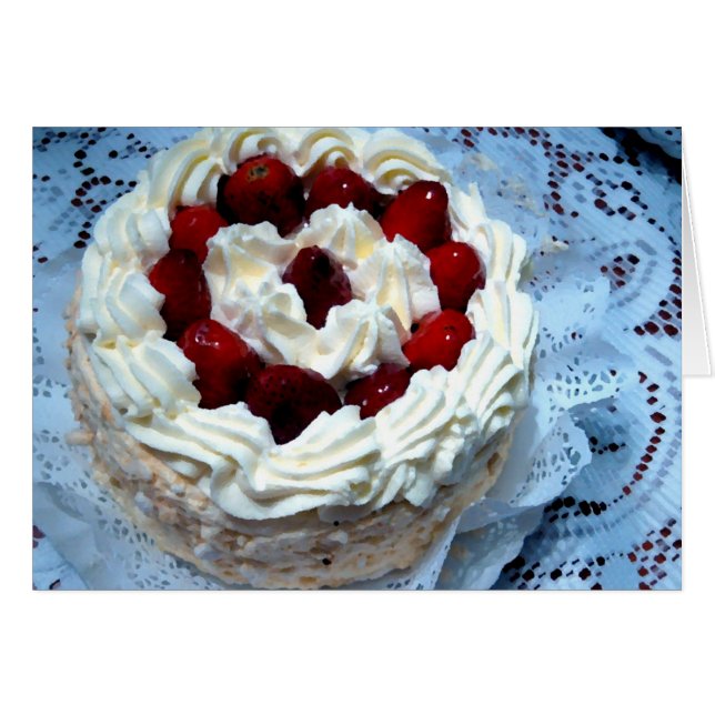 Torta de fresa (Anverso (Horizontal))