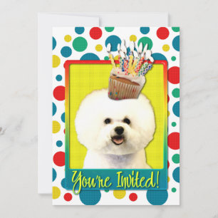 Torta de invitación - Amigo de Bichon