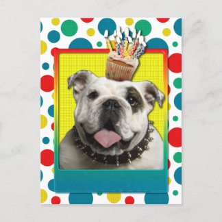 Torta de invitación - Bulldog - Luz