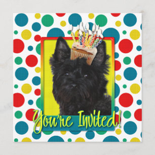 Torta de invitación - Cairn Terrier - Rosco