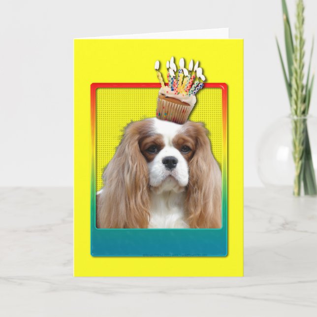 Torta de invitaciones - Cavalier - Blenheim (Anverso)