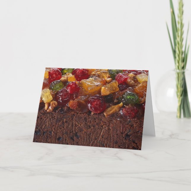 Torta de la fruta del navidad (Anverso)