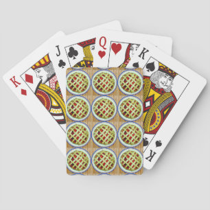 tortas caseras jugando cartas