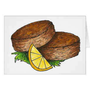 Tortas de cangrejo de Maryland con marisco de limó