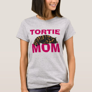 TORTIE TORTIOSESHELL CAT Camisetas MOM