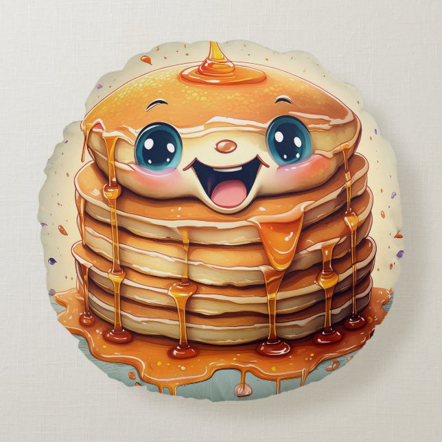 Tortitas personalizados Almohada - Temprano y Dive (Anverso)