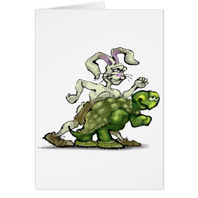 Tortoise y la liebre (Frente)