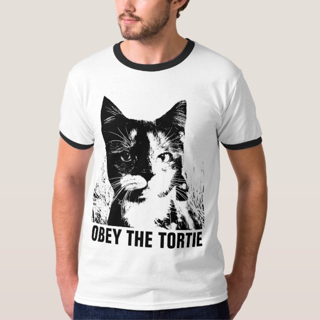 TORTOISESHELL TORTIE Camisetas CAT (Anverso)