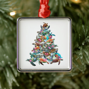 Tortuga Árbol de Navidad Ornamento de Navidad Topp