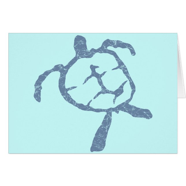 tortuga azul oscuro (Anverso (Horizontal))