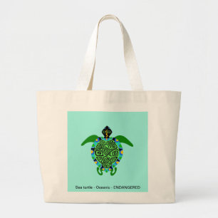 TORTUGA - Bolsa de tote gigantesca