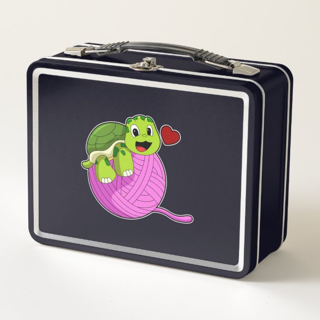 Tortuga con bola de lana (Anverso)