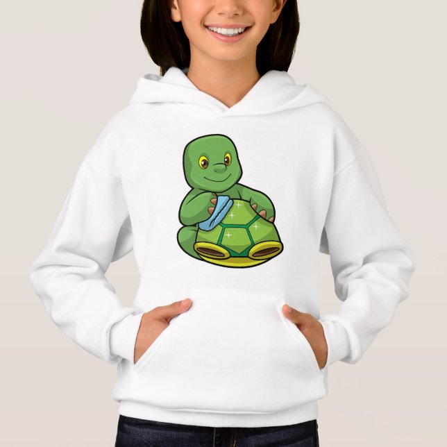 Tortuga con caparazón y raya de limpieza (Anverso)