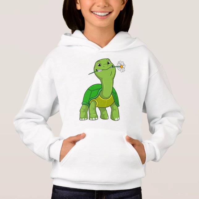 Tortuga con Flor Margarita (Anverso)