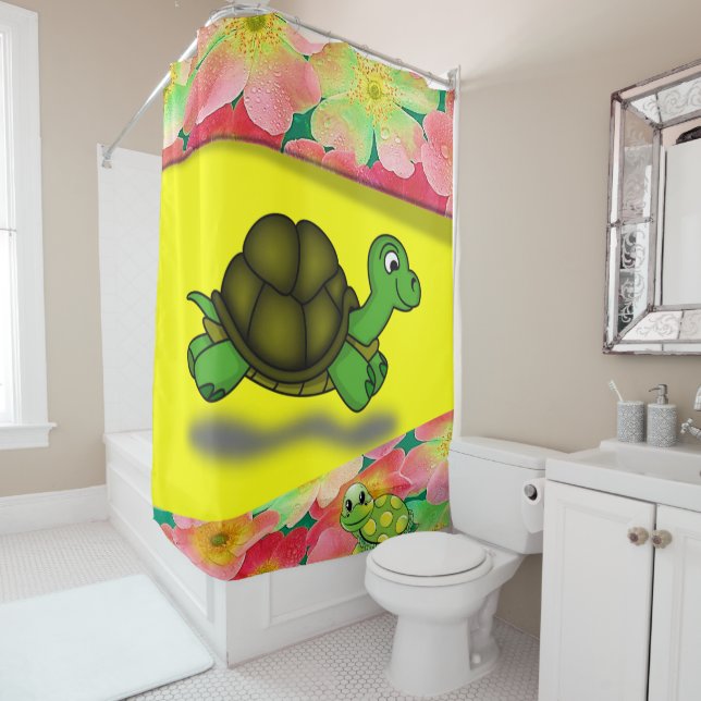 Tortuga de cortina de ducha (In situ)