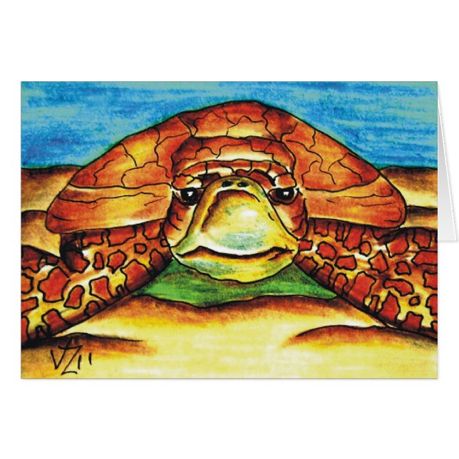 Tortuga de mar (Anverso (Horizontal))