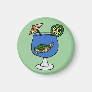 Tortuga de mar impresionante en el imán de