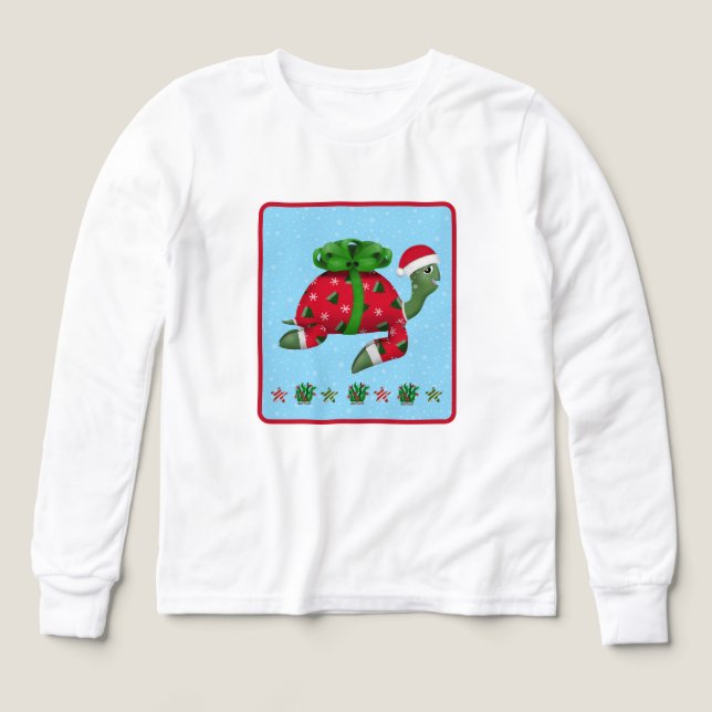 Tortuga de Navidad  (Diseño frontal)