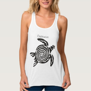 Tortuga estilo tribal Thunder_Cove Tank Top