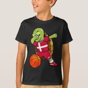 Tortuga haciendo Dabbing Dinamarca Jersey Amantes 