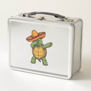 Tortuga haciendo dabbing Sombrero Diseño Vector Vi