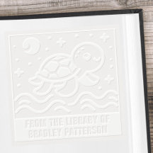 Tortuga Linda Personalizada De La Biblioteca De