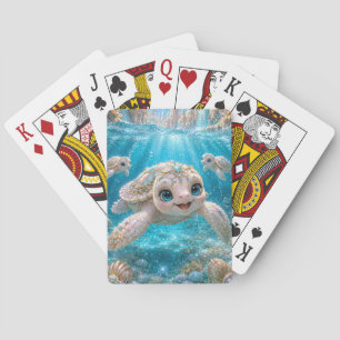 Tortuga Marina Atlante Zander Cartas de Juego