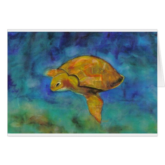 Tortuga marina de Paula Atwell (Anverso (Horizontal))