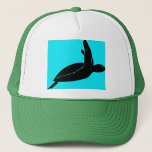 Tortuga, niños, sombrero de camionera, gorra, béis