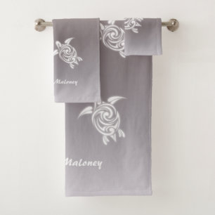 Tortugas blancas Taupe Gradiet Añadir nombre 